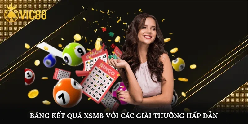 Bảng kết quả XSMB với các giải thưởng hấp dẫn
