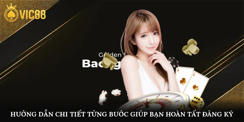 Cá cược và ưu đãi hấp dẫn chỉ sau vài bước đăng ký vic88