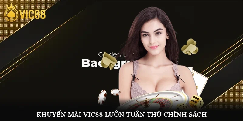 Khuyến mãi vic88 luôn tuân thủ chính sách