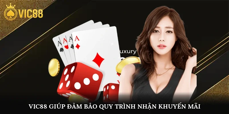 Vic88 giúp đảm bảo quy trình nhận khuyến mãi minh bạch
